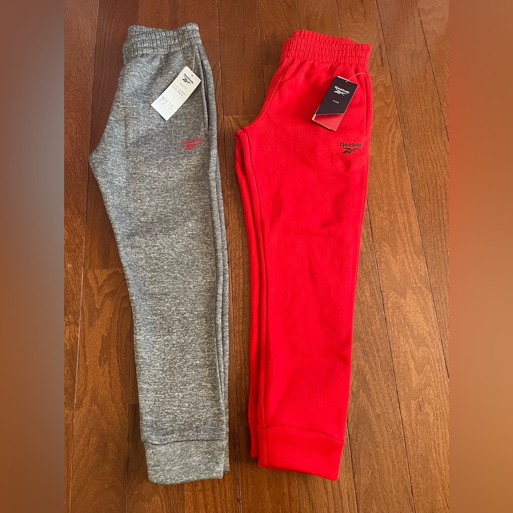Kids Reebok Joggers. (Size 8) New with tags.